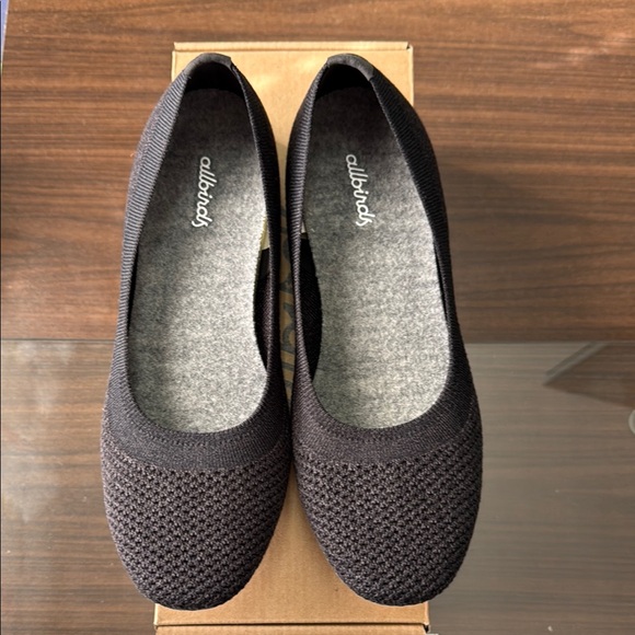 Allbirds Women's Heathers Black Flats - Picture 1 of 6